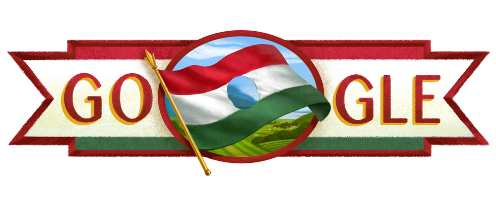 Google ünnepi logó 1956-2016