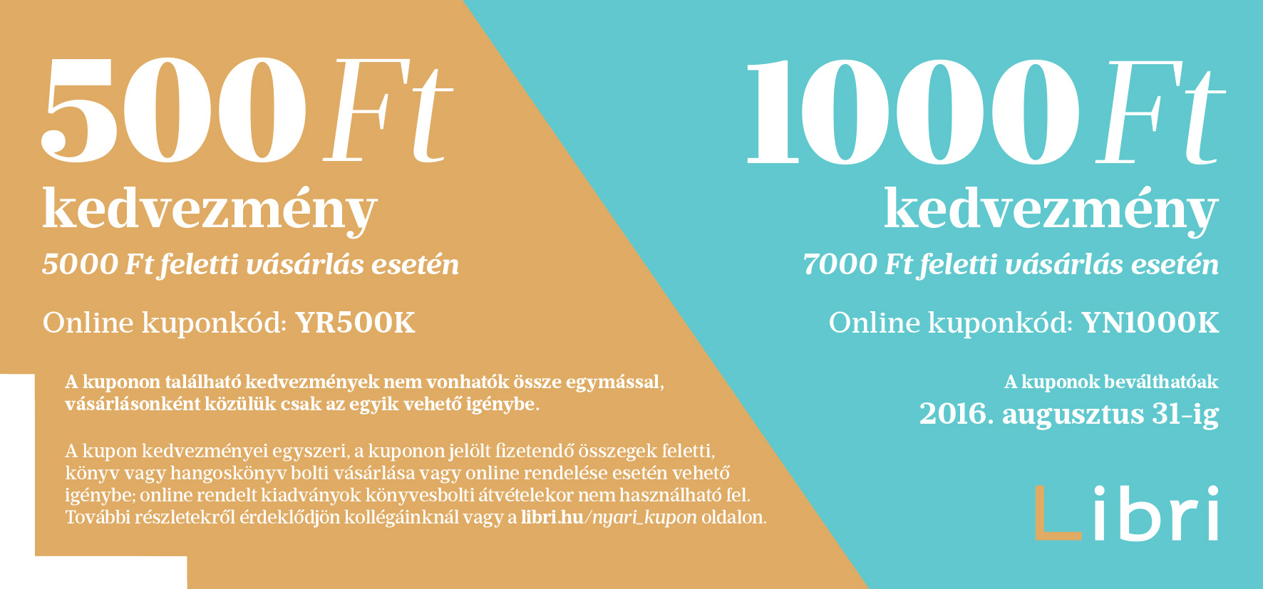 Libri könyvesbolt kupon