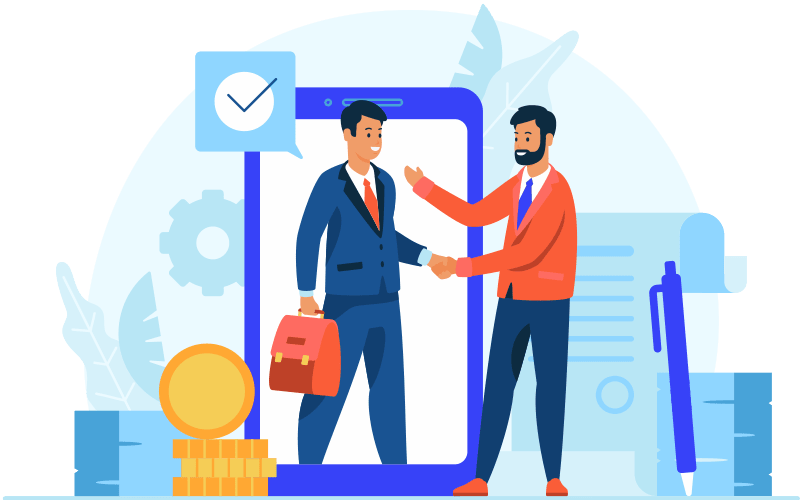 Business To Business marketing kép