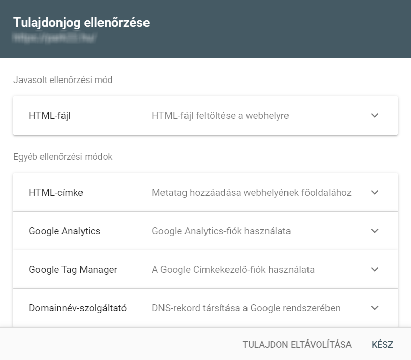 Tulajdonjog ellenőrzése