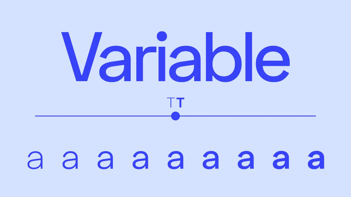 Variable Fonts