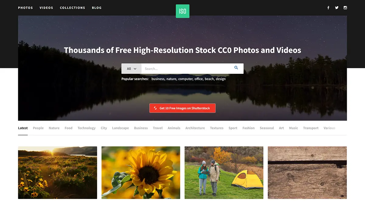ISO Republic - Ingyenes stock fotó weboldal
