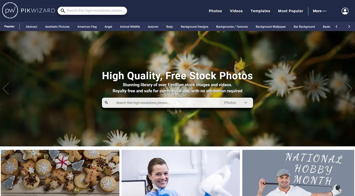 Pikwizard - Ingyenes stock fotó weboldal